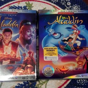 Brand new Aladdin movie set.
